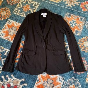 4/$12 or 3/$ Magaschoni Black Single Button Blazer